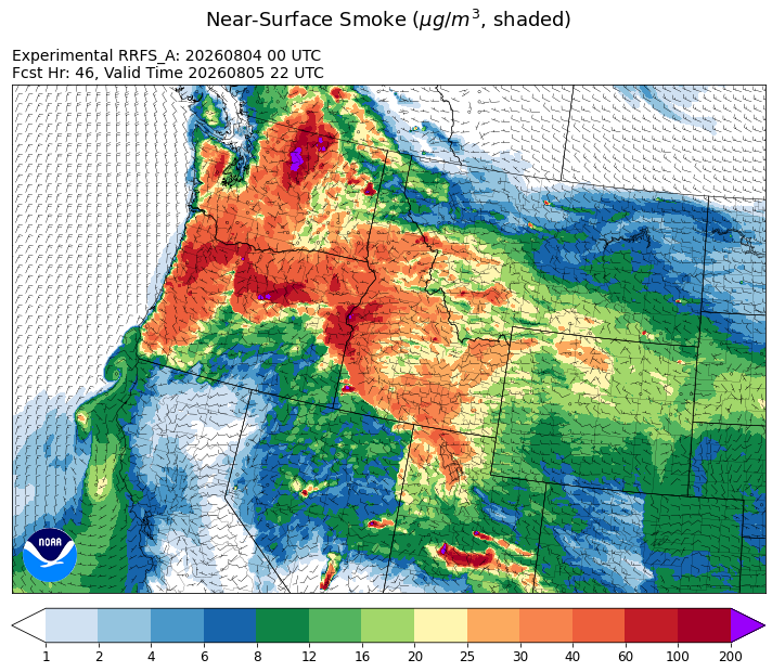 HRRR Smoke Model